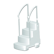 Fiesta Above - Ground Pool Step with Deck Attachments – 350 lb Max Capacity – Vita Pool Supply