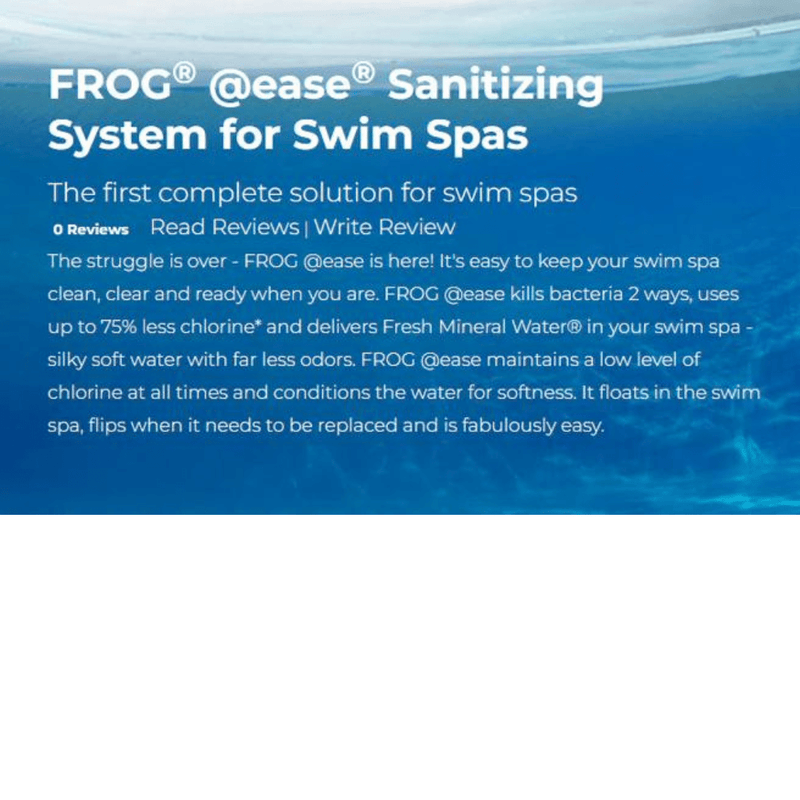 Frog @ease Swim Spa Floating Sanitizing System (01 - 14 - 3288) – Vita Pool Supply
