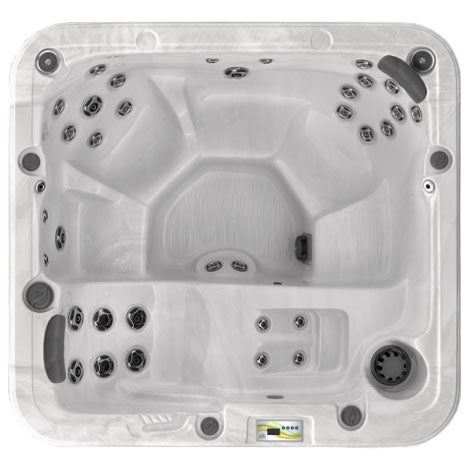 Garden Leisure GL635L 5-Person, 35 Jet, Hot Tub Spa with Conference Stereo System (Storm Cloud/Grey)