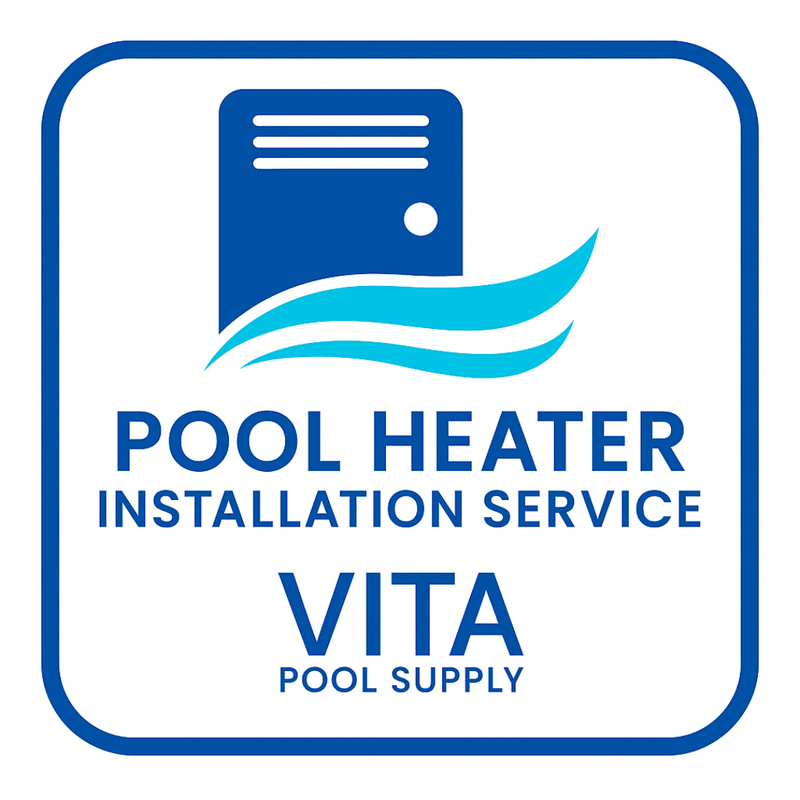 Gas Pool Heater Installation Install Package – Vita Pool Supply