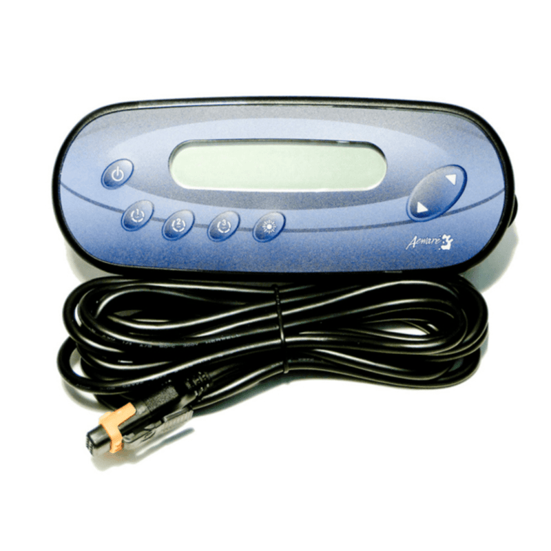 Gecko 0607 - 005012 Aeware IN.K450 7 - Button Control Panel with Overlay – Vita Pool Supply