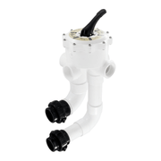 Genesis 2" FPT D.E. MultiPort Valve with Unions, GPWVD001 / WVD001 – Vita Pool Supply