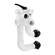 Genesis 2" FPT D.E. MultiPort Valve with Unions, GPWVD001 / WVD001 – Vita Pool Supply
