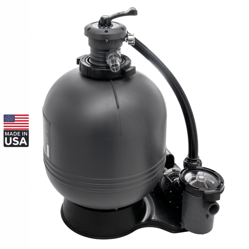 Genesis 22" Sand Filter System with 2 HP Pump, GP52053473S / 522 - 5347 - 3S, 3 - Year Warranty – Vita Pool Supply