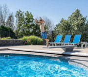 Global 8' GX8 Diving Board and Base with Jig Gray, GPP - DB - GX8 - G - C – Vita Pool Supply