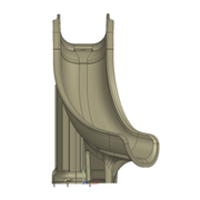 Global BAD AXE X6 6' Pool Slide, GPPS - BA - X6 – Vita Pool Supply