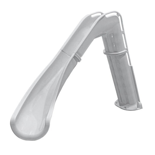 Global BAD AXE X7 Pool Slide, 7'4" H, Silver Quartz, GPPS - BA - X7 – Vita Pool Supply