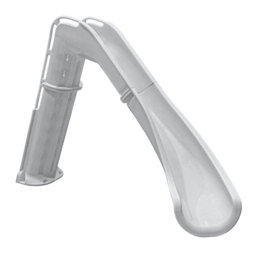 Global BAD AXE X7 Pool Slide, 7'4" H, Silver Quartz, GPPS - BA - X7 – Vita Pool Supply