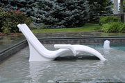 Global Lounger Pool Lounge Chair with Connecting Table – Set of 2 – Vita Pool Supply