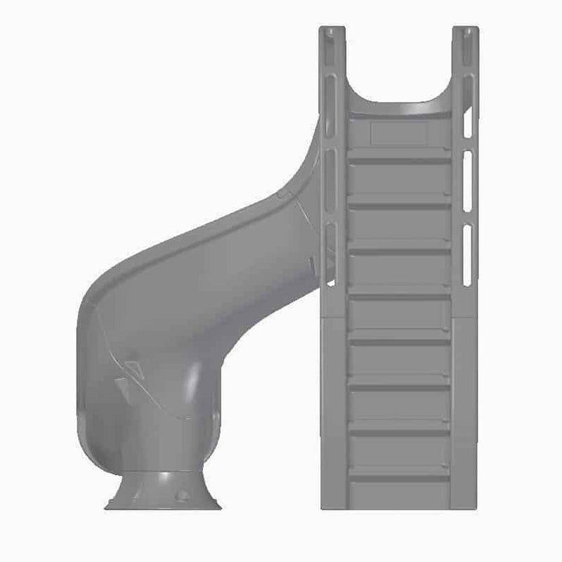 Global Rip Tide 7'8" Pool Slide, Right Turn, Sandstone, GPPSRT - SAND - R – Vita Pool Supply