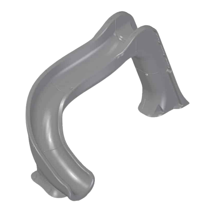 Global Side Winder Slide, Gray, Left Turn, GPPSSW - GREY - L – Vita Pool Supply