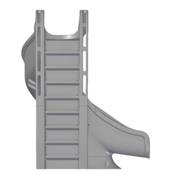 Global Side Winder Slide, Gray, Right Turn, GPPSSW - GREY - R – Vita Pool Supply