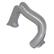 Global Side Winder Slide, Gray, Right Turn, GPPSSW - GREY - R – Vita Pool Supply