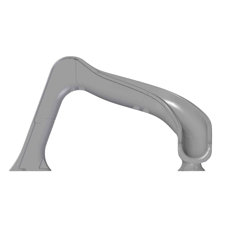 Global Side Winder Slide, Gray, Right Turn, GPPSSW - GREY - R – Vita Pool Supply