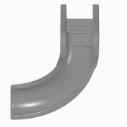Global Splash 4'2" Pool Slide with Enclosed Ladder, Right Turn – Vita Pool Supply