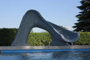 Global Splash 4'2" Pool Slide with Enclosed Ladder, Right Turn – Vita Pool Supply