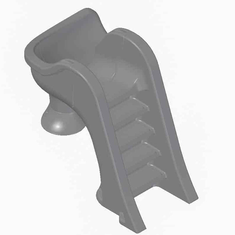 Global Splash 4'2" Pool Slide with Enclosed Ladder, Right Turn – Vita Pool Supply