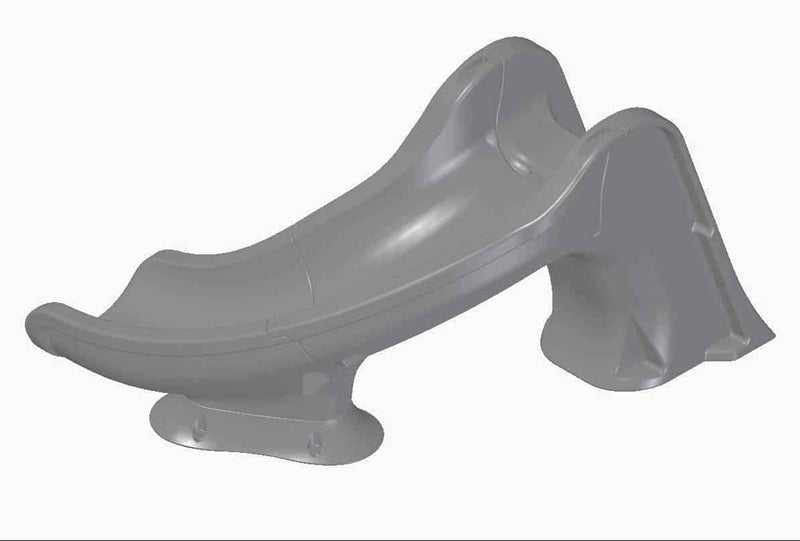 Global Splash 4'2" Pool Slide with Enclosed Ladder, Right Turn – Vita Pool Supply