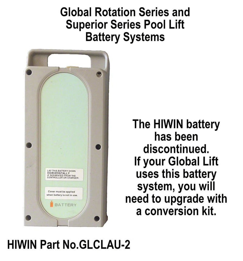 Global TI600CS F Lift C/P/S - Series SKF Battery to TiMotion Conversion Kit With Actuator – Vita Pool Supply