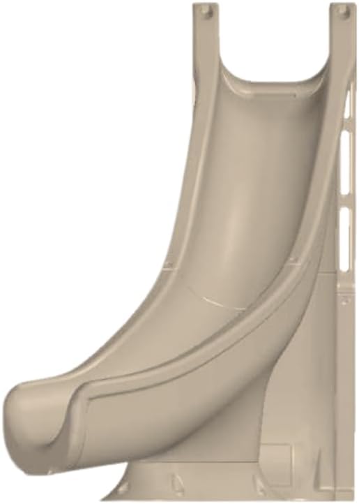 Global Tidal Wave 7' 8" Pool Slide with Enclosed Ladder – Vita Pool Supply