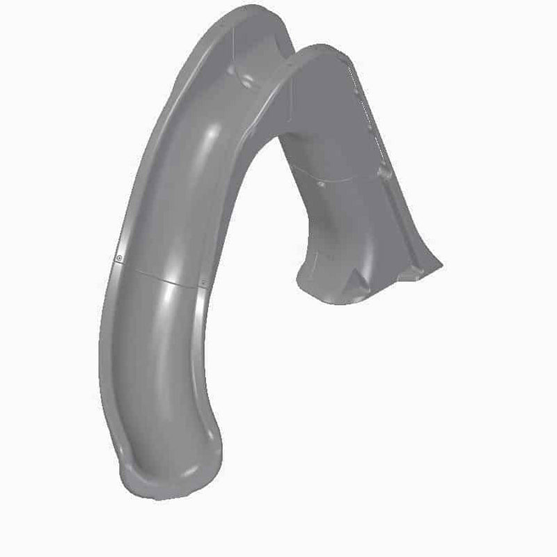 Global Tidal Wave 7' 8" Pool Slide with Enclosed Ladder – Vita Pool Supply