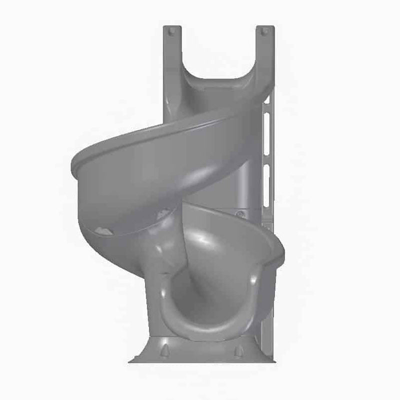 Global Tsunami 7'8" Pool Slide, Gray Granite, GPPSTS - GREY – Vita Pool Supply
