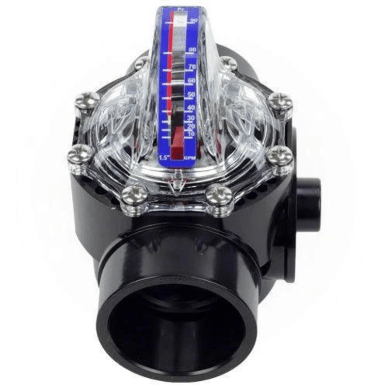 H2flow FV - 15 1.5" FlowVis Flowmeter Check Valve FV15 – Vita Pool Supply