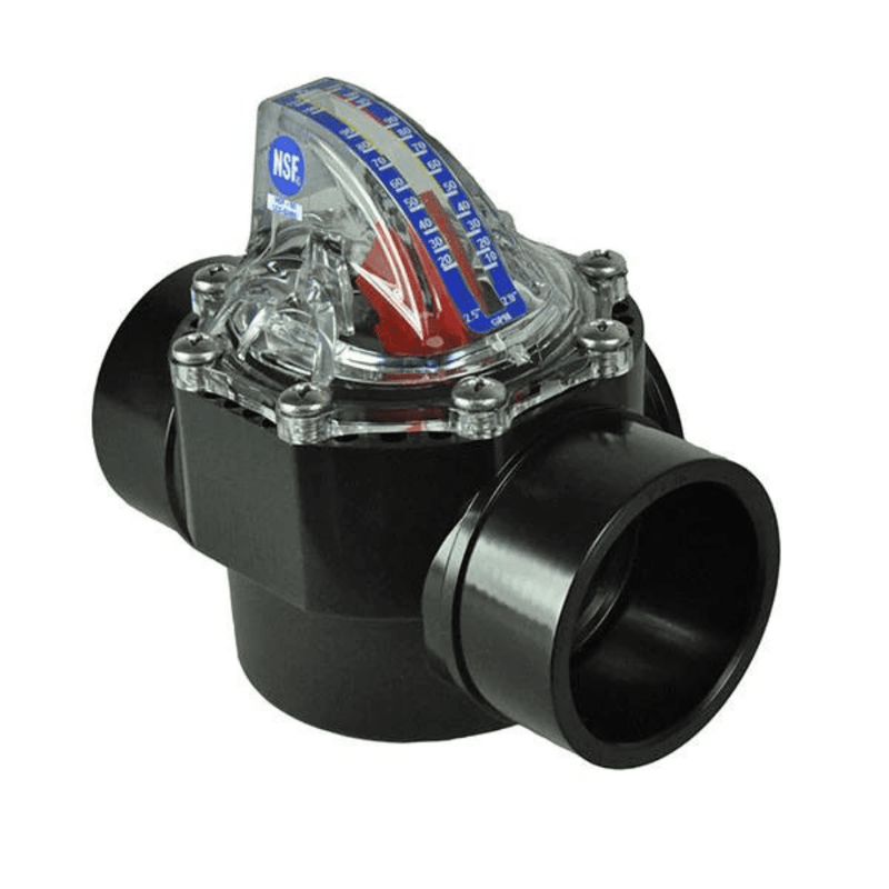 H2flow FV - 25 2.5" FlowVis Flowmeter Check Valve FV25 – Vita Pool Supply