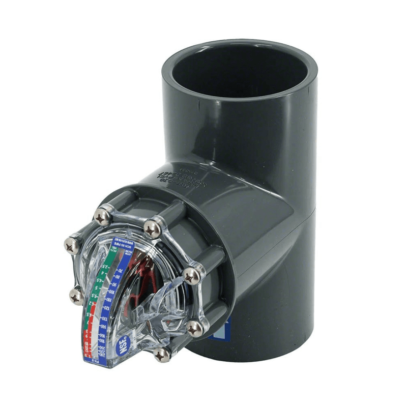 H2flow FV - 3 3" FlowVis Flowmeter Check Valve FV3 – Vita Pool Supply