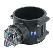 H2flow FV - 6 6" FlowVis Flowmeter Check Valve FV6 with SCH80 Saddle – Vita Pool Supply