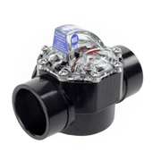 H2flow FV - C - S 2" - 2.5" FlowVis Flowmeter with Safety Flapper FVCS – Vita Pool Supply
