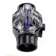 H2flow FV - C - S 2" - 2.5" FlowVis Flowmeter with Safety Flapper FVCS – Vita Pool Supply