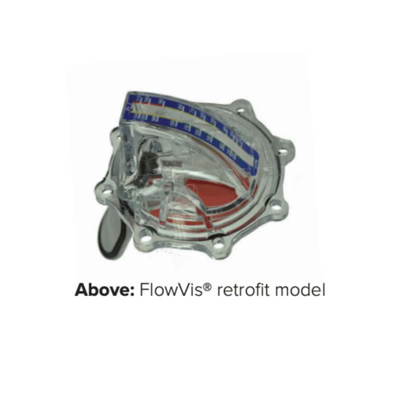 H2flow FVJ - R 2" - 2.5" Jandy Valve Flowvis Flowmeter Retrofit Kit FVJR – Vita Pool Supply