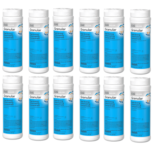 Haviland DuraChlor 62% Fast - Dissolving Stabilized Chlorine Granules, Sodium Dichlor, 2 lb (Case of 12) – Vita Pool Supply