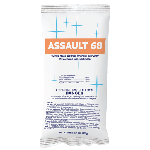 Haviland Durachlor Assault 68 Cal - Hypo Shock, 1 lb Bag, C006400 - CS20P5 – Vita Pool Supply