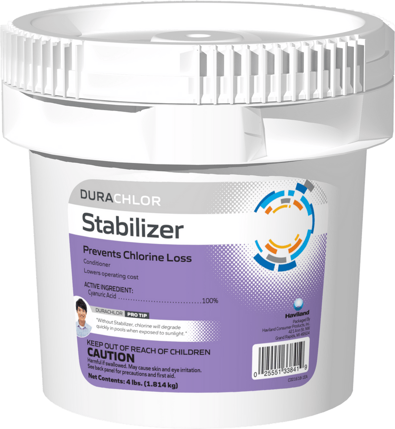 Haviland Durachlor Chlorine Stabilizer, 4 lb C002641 - CS77C1 – Vita Pool Supply