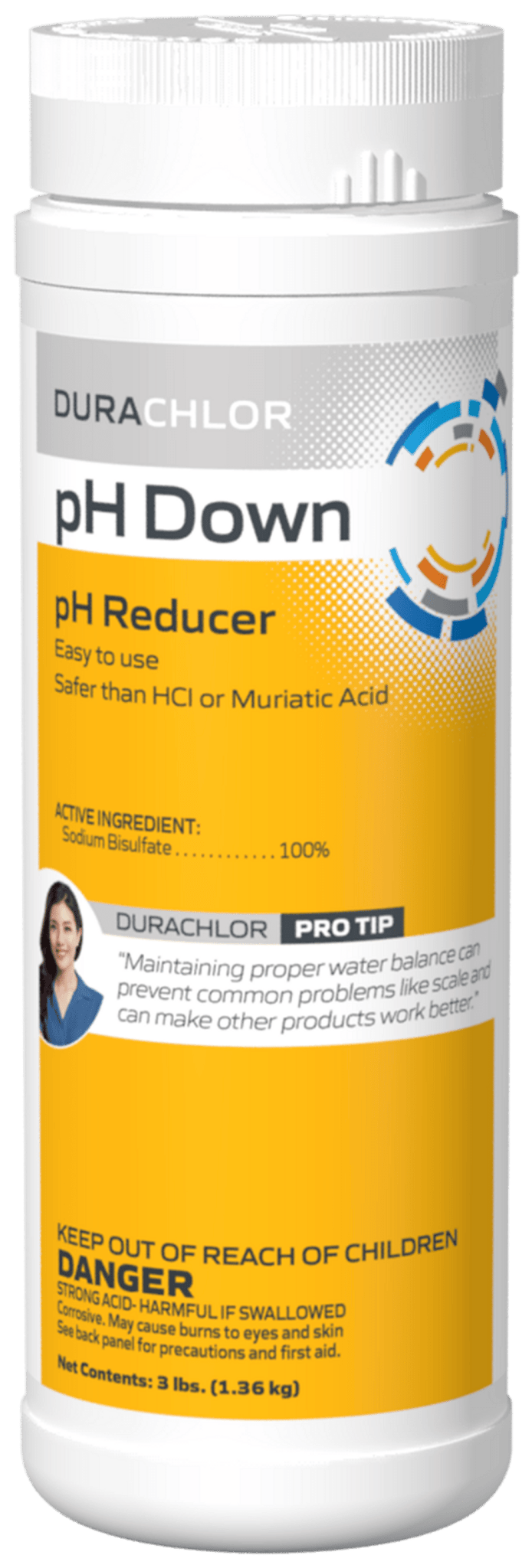 Haviland Durachlor pH Down, 3 lb C002599 - CS20B4 – Vita Pool Supply