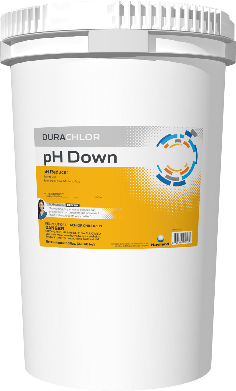 Haviland Durachlor pH Down, 50 lb, C002599 - PL50 – Vita Pool Supply