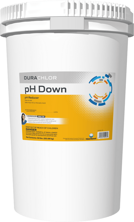 Haviland Durachlor pH Down, 50 lb, C002599 - PL50 – Vita Pool Supply
