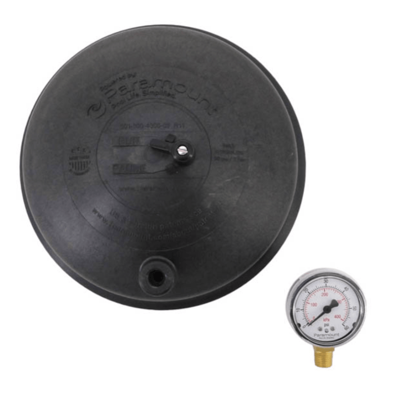 Hayward 005 - 302 - 4300 - 03 Water Valve Top Dome Assembly; Black – Vita Pool Supply