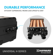 Hayward 200K BTU H - Series Propane Heater, Cupronickel, W3H200FDP – Vita Pool Supply