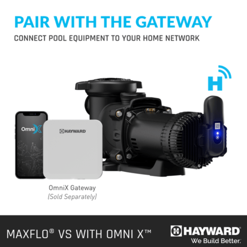 Hayward 1.65 HP MaxFlo VS 400 Variable Speed Pump with OmniX App