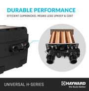Hayward 250K BTU H - Series Propane Heater, Cupronickel, W3H250FDP – Vita Pool Supply
