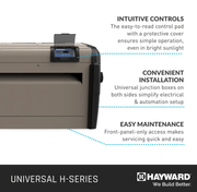 Hayward 400K BTU H - Series Propane Heater, Cupronickel, W3H400FDP – Vita Pool Supply
