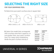 Hayward 400K BTU H - Series Propane Heater, Cupronickel, W3H400FDP – Vita Pool Supply