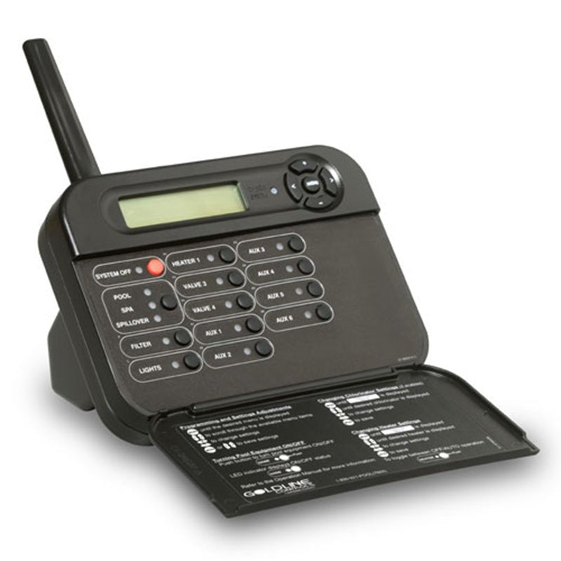 Hayward AQL2 - TB - RF - PS - 8 Black PS - 8 Wireless Tabletop Remote – Vita Pool Supply