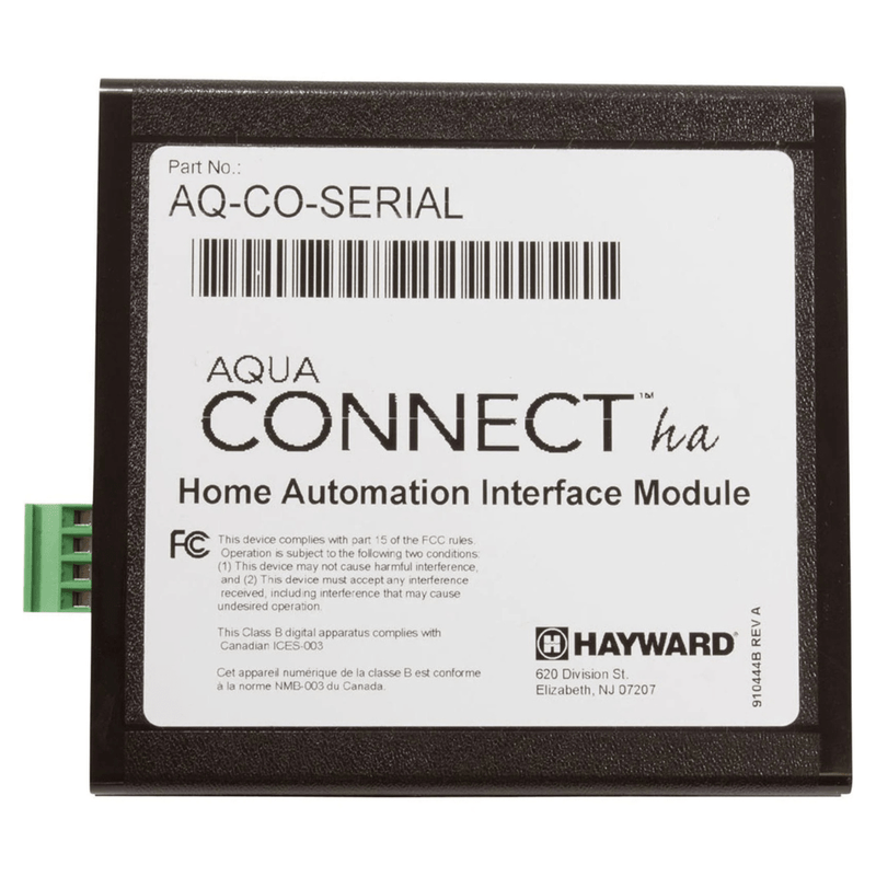 Hayward AquaConnect® Home Automation Serial Interface AQ - CO - SERIAL – Vita Pool Supply