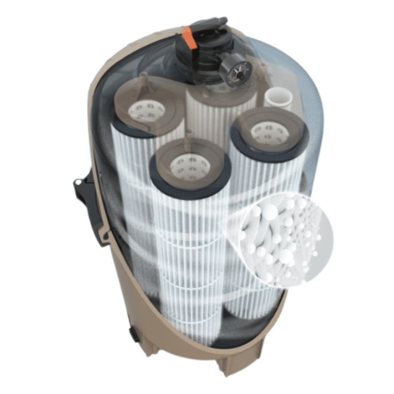 Hayward DEP100 DE Filter Element 4 - Pack, DEX250EPAK4 – Vita Pool Supply