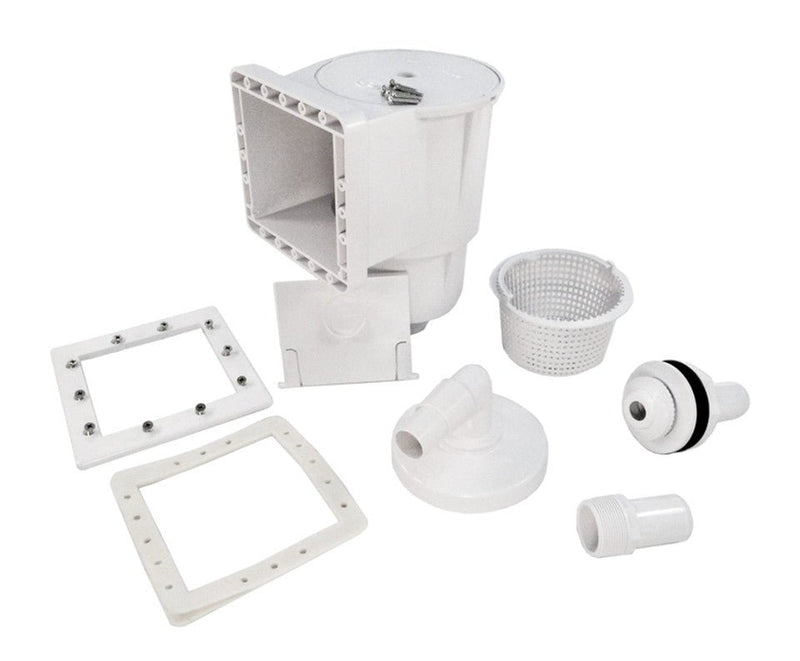 Hayward DynaSkim 1.5" White Skimmer Kit with Fittings SP1091LX – Vita Pool Supply