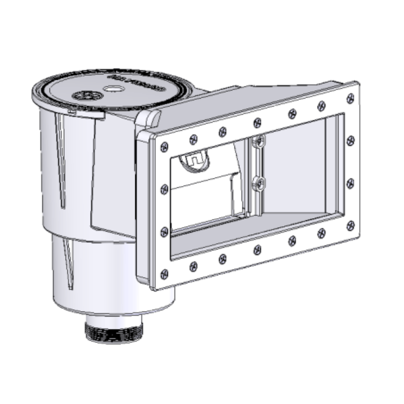 Hayward DynaSkim 1.5" Wide Mouth Skimmer with Accessory Kit SP1091WM – Vita Pool Supply